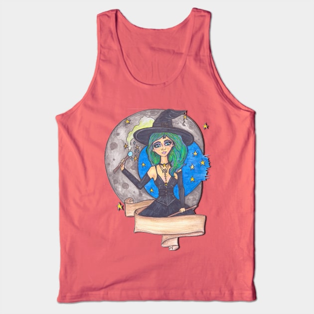 good witch Tank Top by JenStedman73